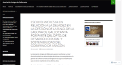 Desktop Screenshot of amigosdegallocanta.com